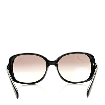Prada Acetate Square Sunglasses SPR 08O Black 5 of 8