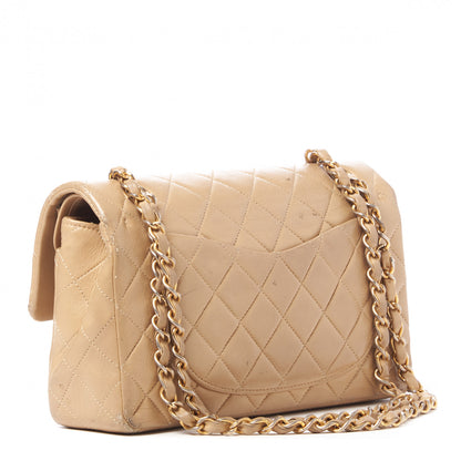 Chanel Lambskin Quilted Small Double Flap Beige 2 of 12