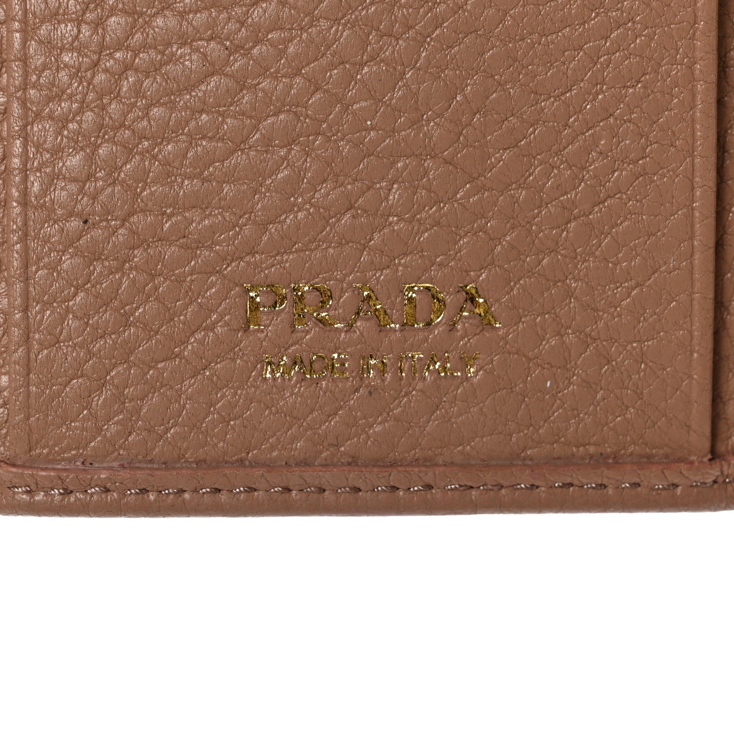 Prada Vitello Grain 6 Key Holder Cipria 6 of 10