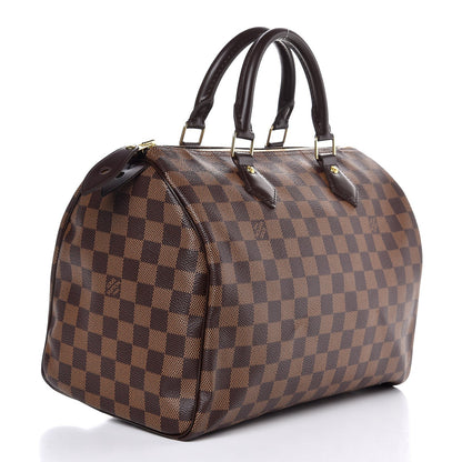 Louis Vuitton Damier Ebene Speedy 30 3 of 7