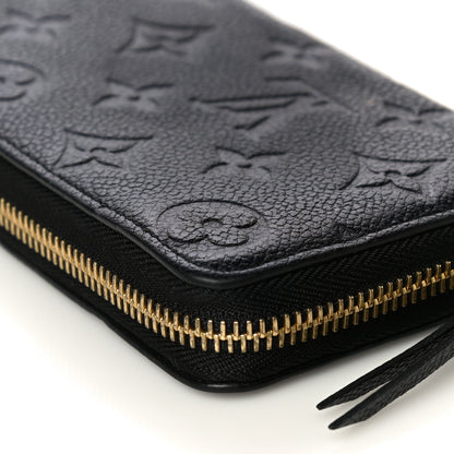 Louis Vuitton Empreinte Clemence Wallet Black 11 of 11