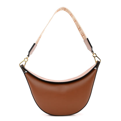 Loewe Satin Calfskin Jacquard Luna Bag Pecan 1 of 9
