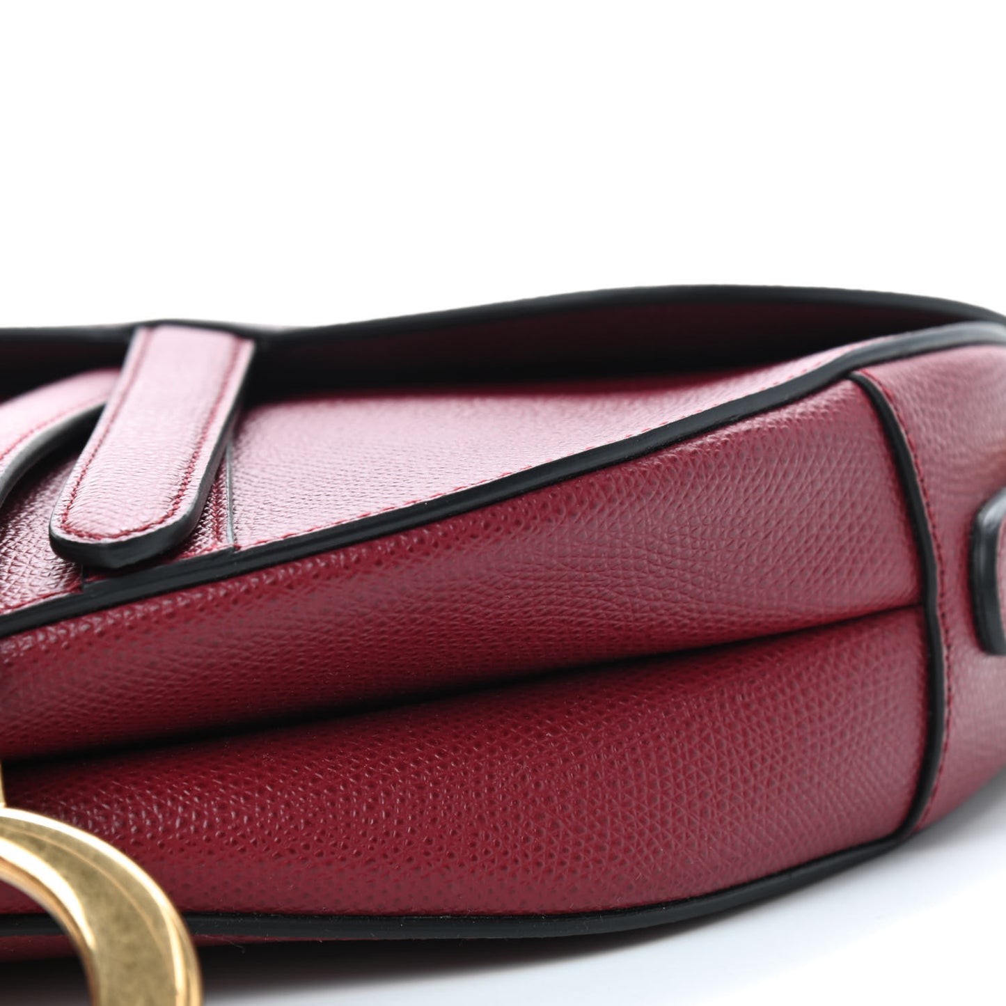 Calfskin Saddle Bag Scarlet