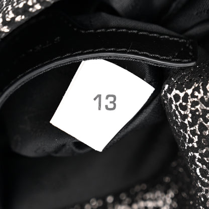 Stella McCartney Chamois Shiny Dotted Mini Falabella Crossbody Bag Ruthenium 9 of 12
