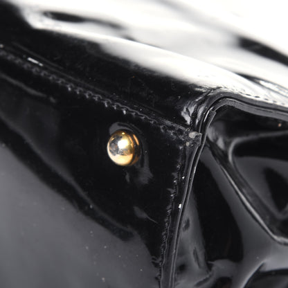 Chanel Patent Logo Tote Black 9 of 17