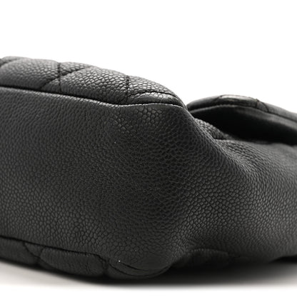 Chanel Caviar Quilted Jumbo Easy Flap Black 10 of 13