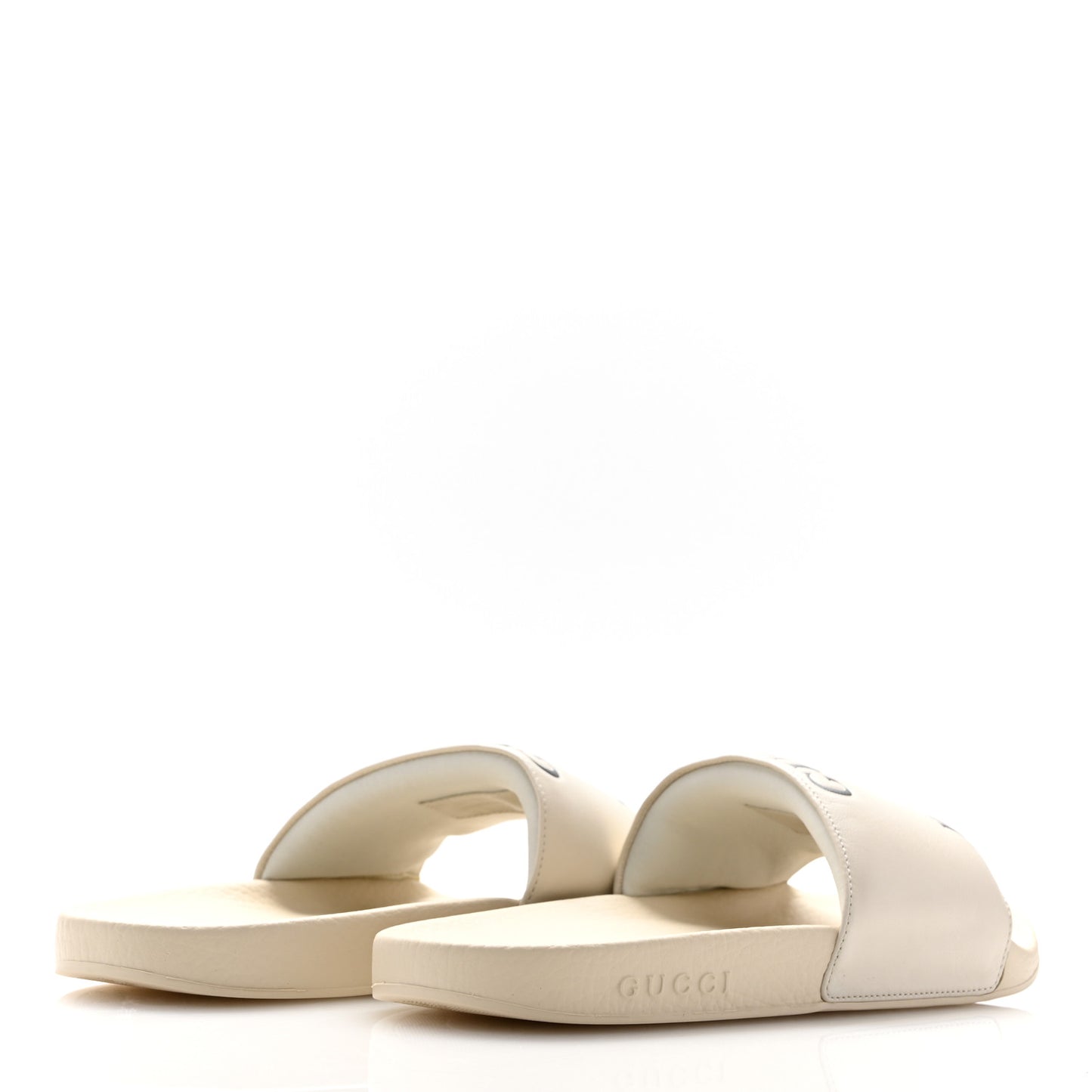 X BNF Nappa Pantoufle Bananya Womens Pool Slide Sandals 40 Mystic White