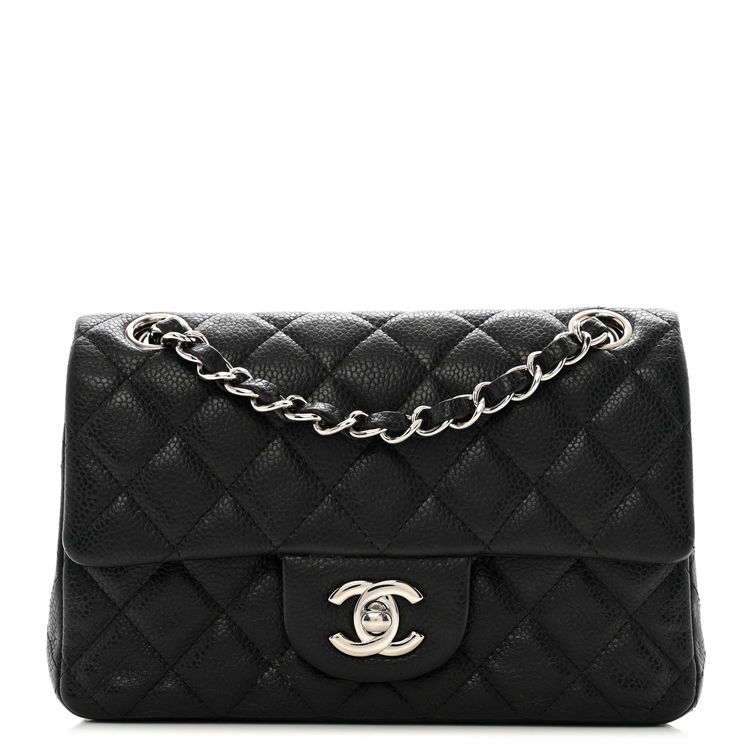 Chanel Caviar Quilted Mini Rectangular Flap Black 1 of 10