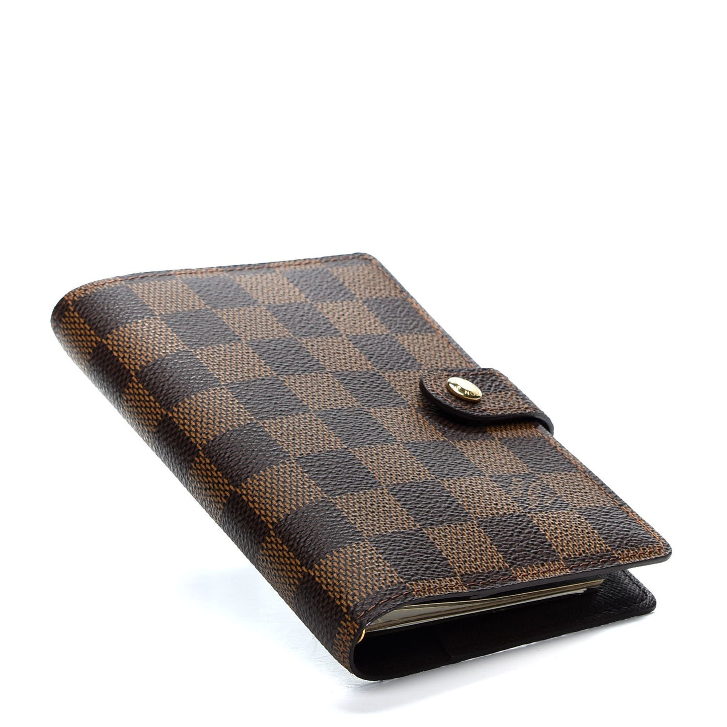 Damier Ebene Small Ring Agenda Cover
