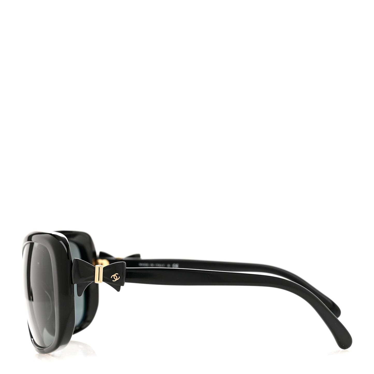 Acetate CC Bow Sunglasses 5171-A Black