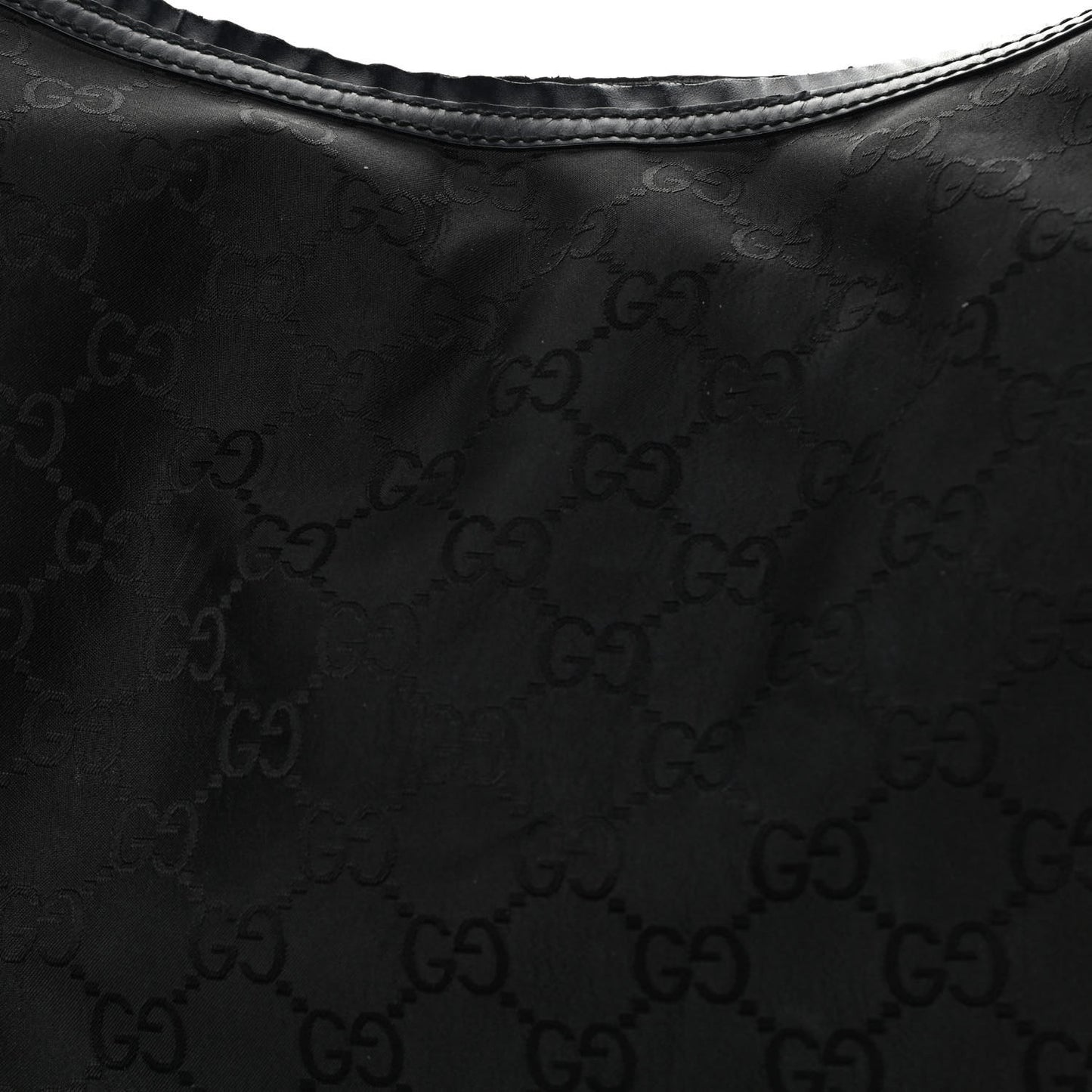 Nylon Monogram Extra Large Hobo Black