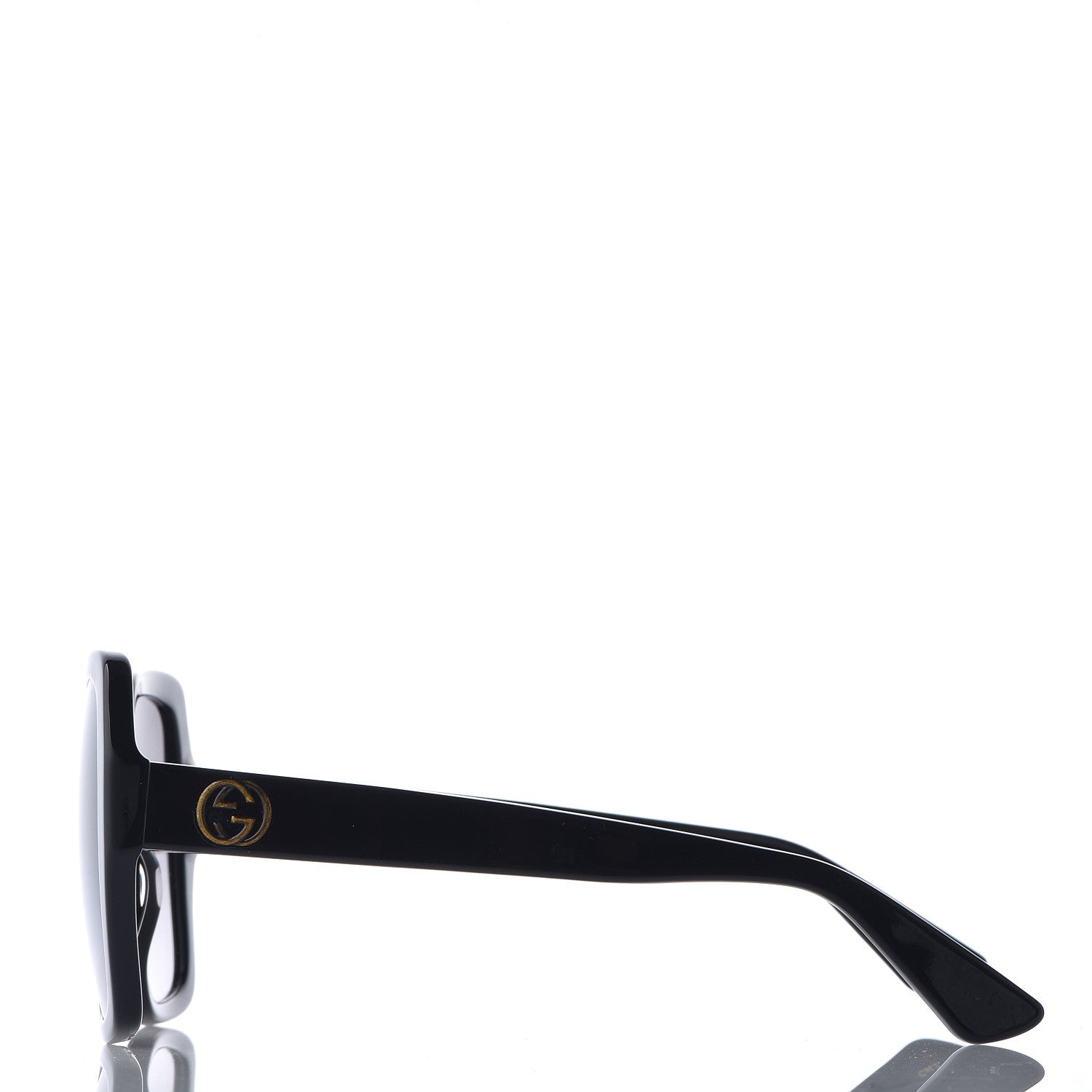 Gucci Acetate Square Frame GG0096S Sunglasses Black 3 of 10