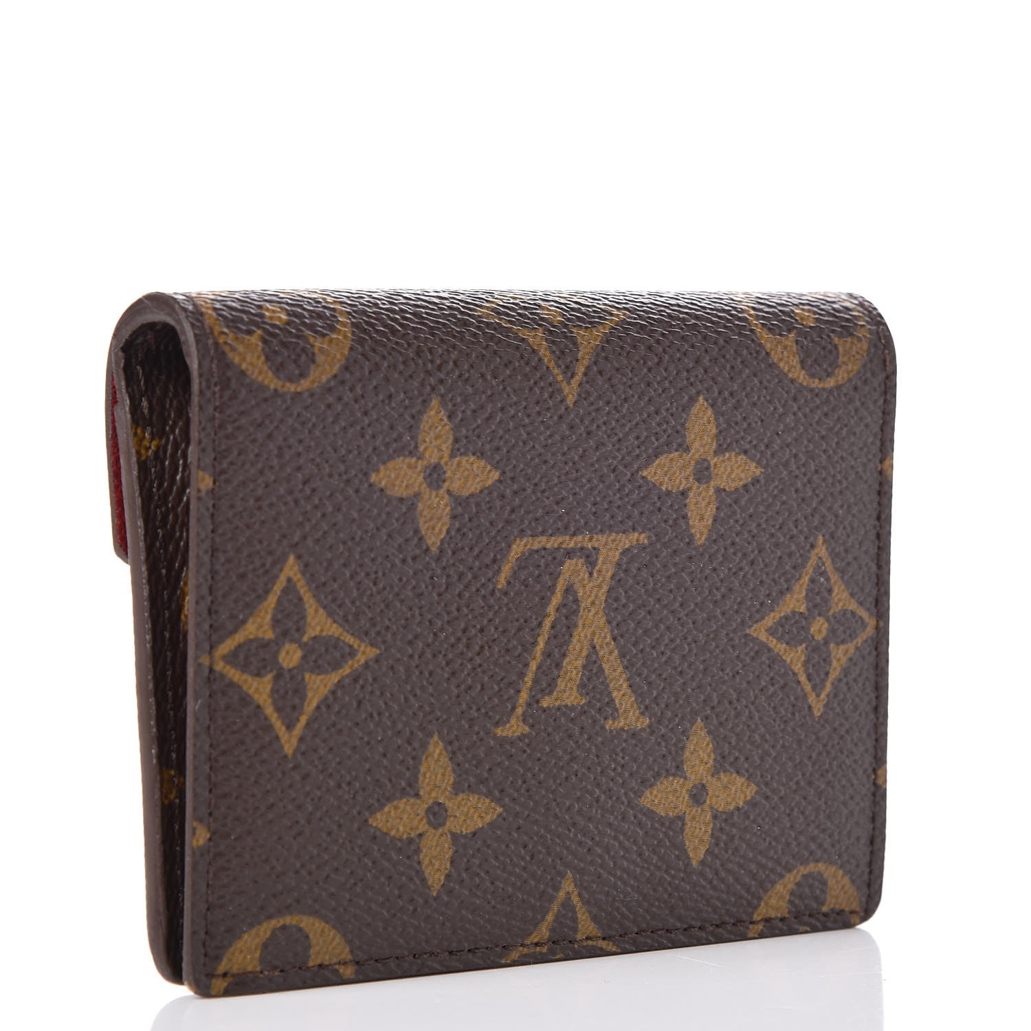 Louis Vuitton Monogram Compact Marie Wallet Rouge 3 of 14