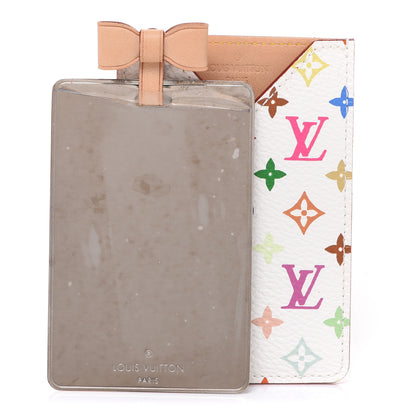 Louis Vuitton Monogram Multicolor Mirror and Case Pouch White 1 of 8