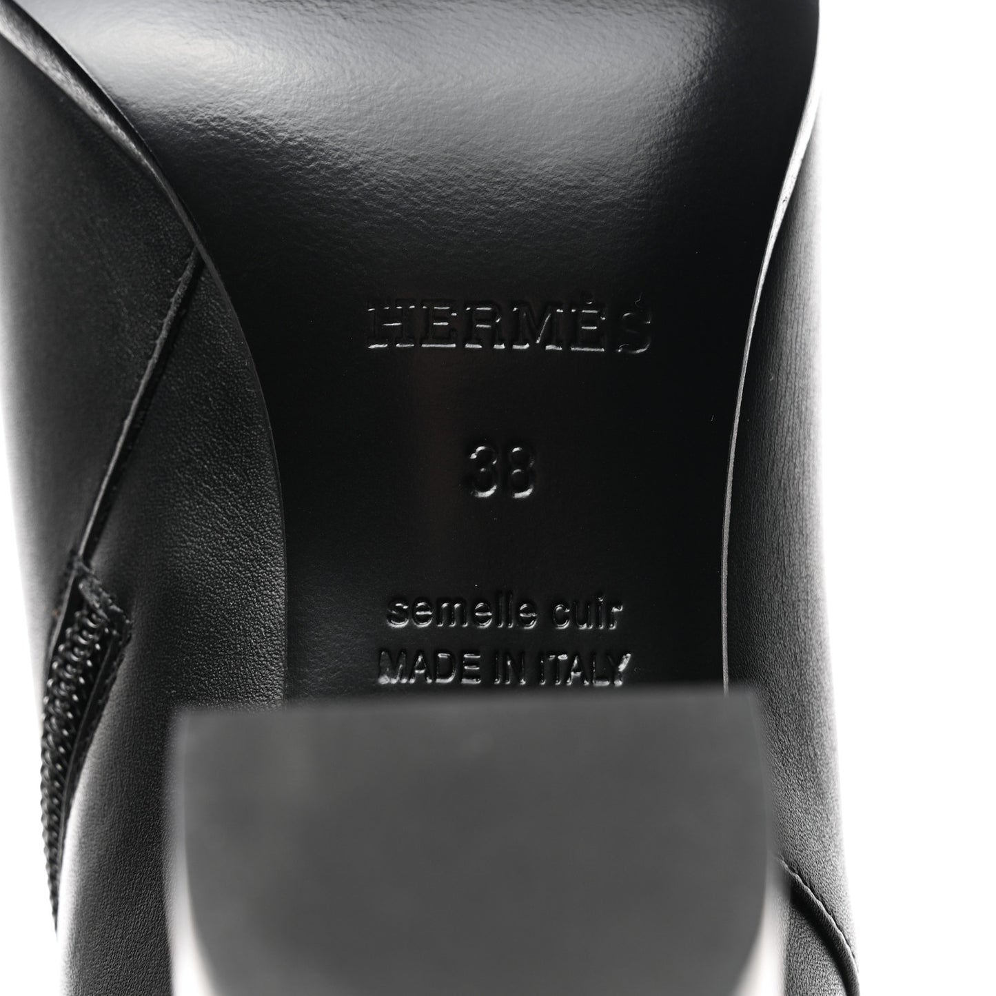 Calfskin Saint Germain Ankle Boots 38 Black