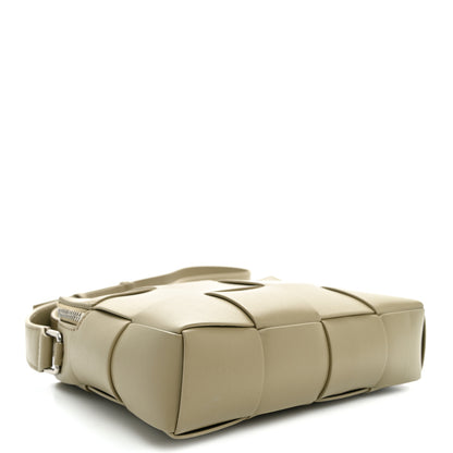Bottega Veneta Lambskin Maxi Intrecciato Cassette Camera Bag Travertine 4 of 9