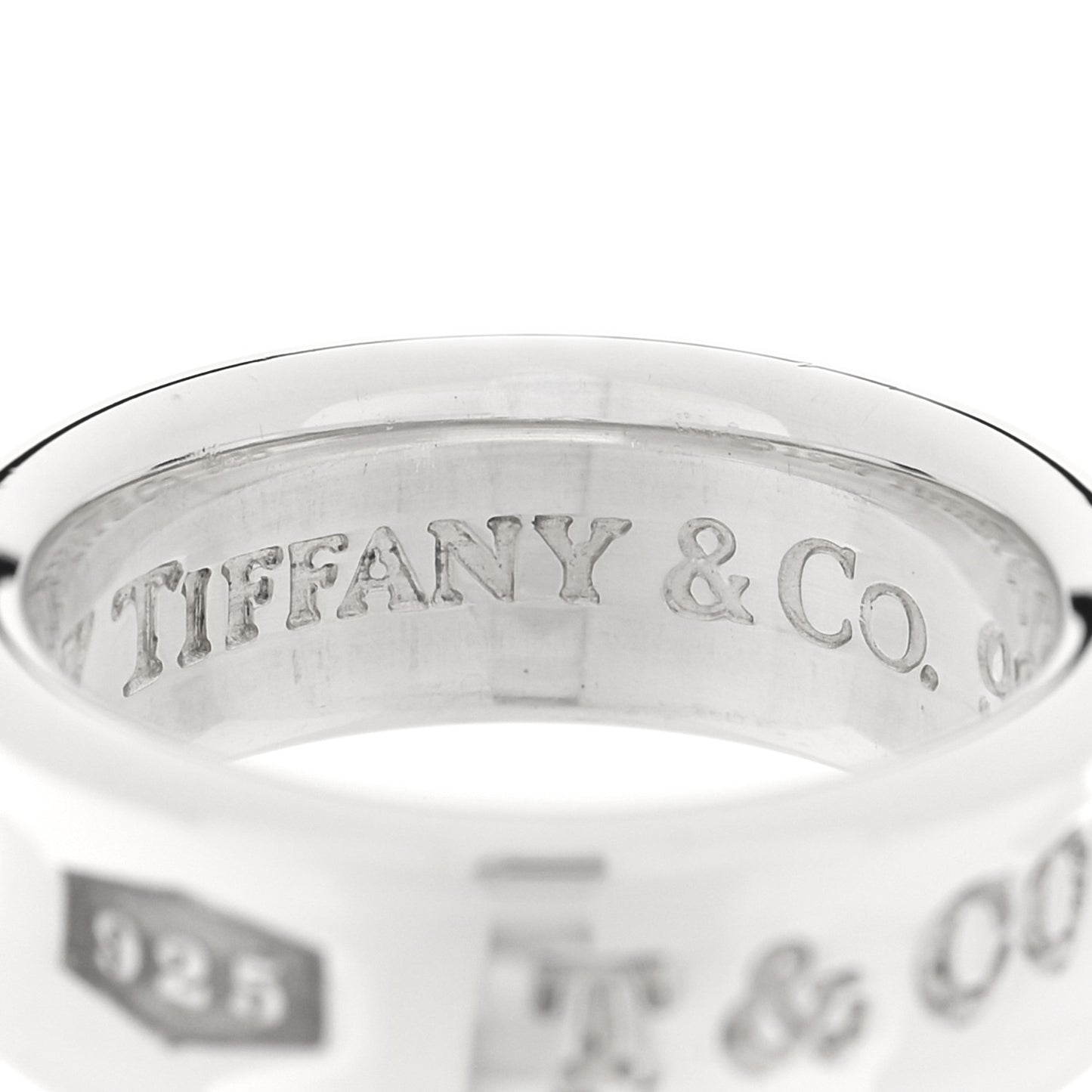 Sterling Silver 1837 Band Ring 50 5.5