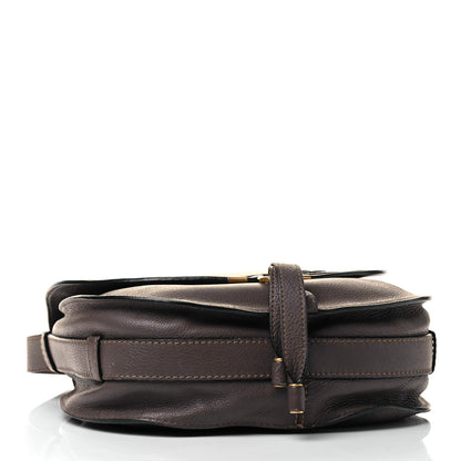 Chloe Calfskin Medium Marcie Round Crossbody Bag Truffle 3 of 5