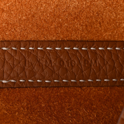 Hermes Taurillon Clemence Picotin Lock 18 PM Gold 7 of 11