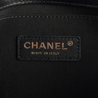 Chanel Lambskin Quilted Medium Crest Embellished Boy Flap Multicolor 6 of 8