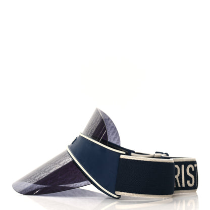 Christian Dior Oblique DiorClub V1U Sun Visor Blue 6 of 8