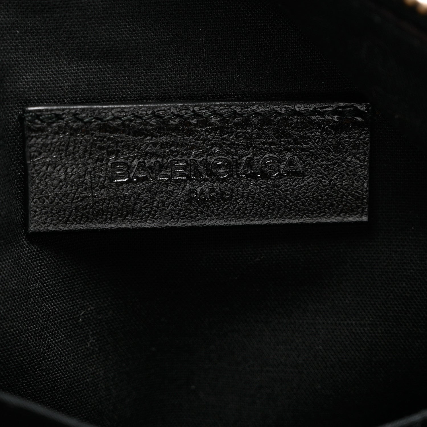 Balenciaga Agneau Classic Hardware Small Pouch Black 6 of 6