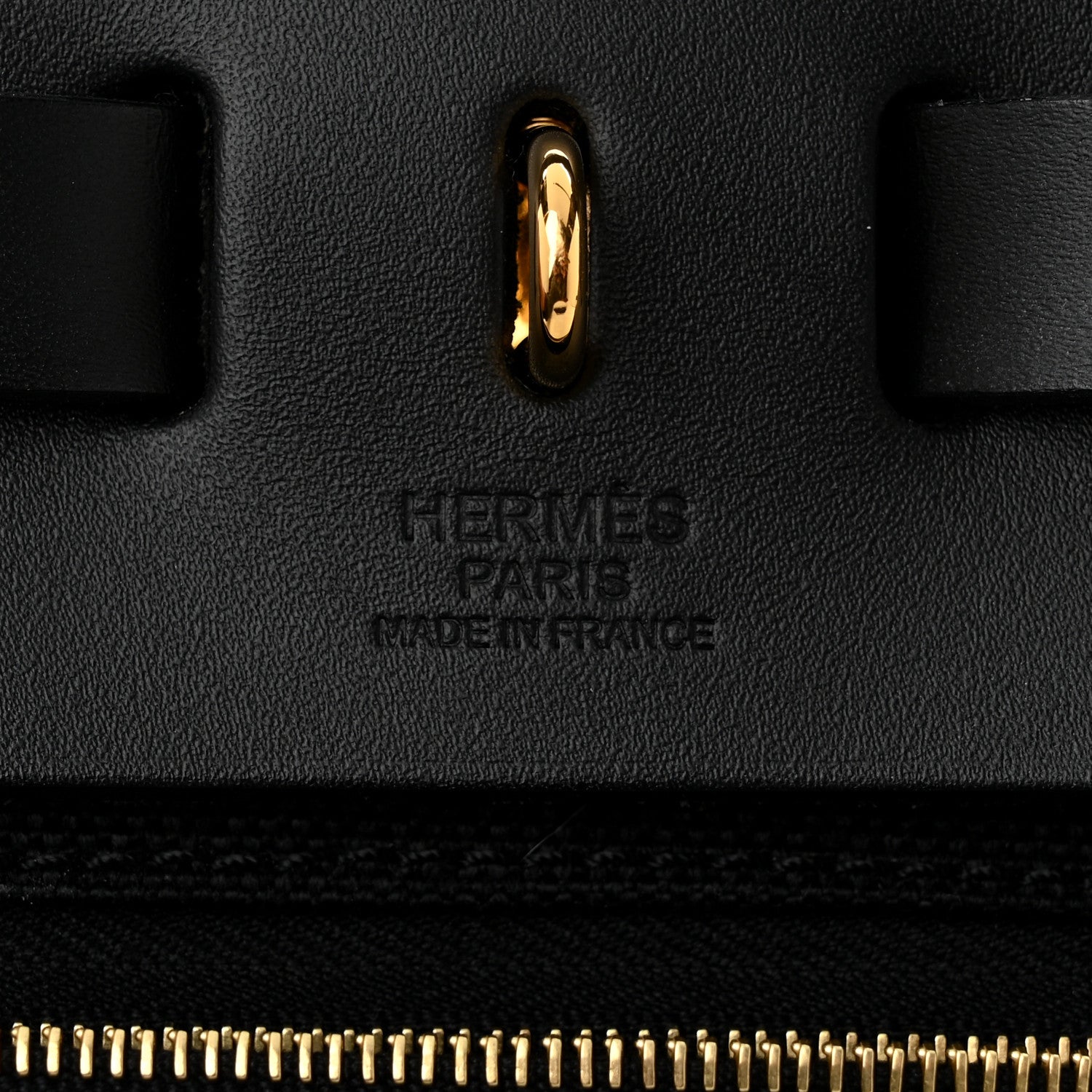 Hermes Toile Militaire Vache Hunter Herbag Zip Retourne 31 PM Black 7 of 11