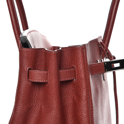 Hermes Buffle Skipper Birkin 35 Rouge H 9 of 26