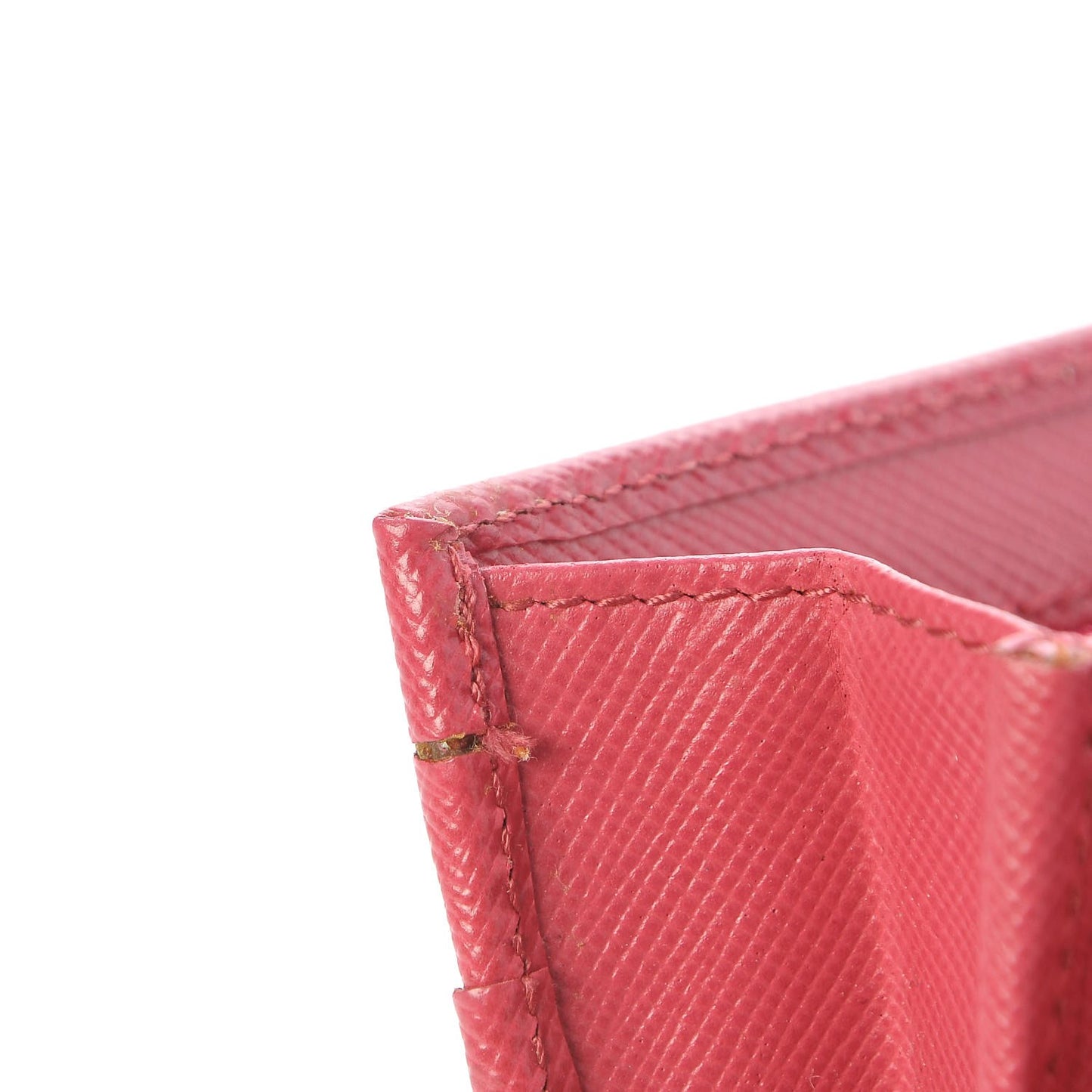 Saffiano Metal Continental Flap Wallet Peonia