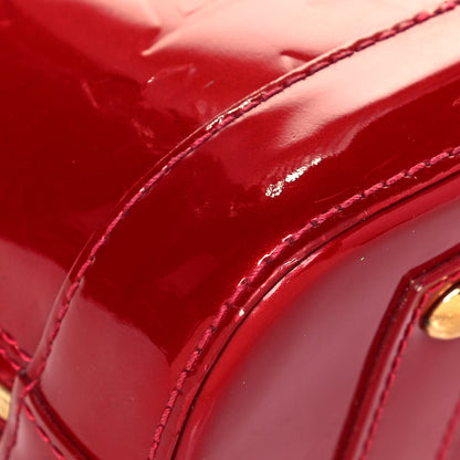 Louis Vuitton Vernis Alma BB Pomme D'Amour 10 of 15