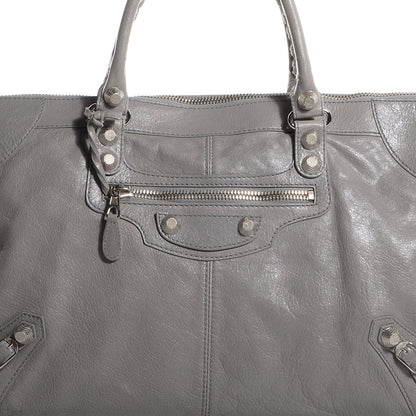Balenciaga Agneau Giant 12 Silver Hardware Work Gris Pyrite 10 of 11