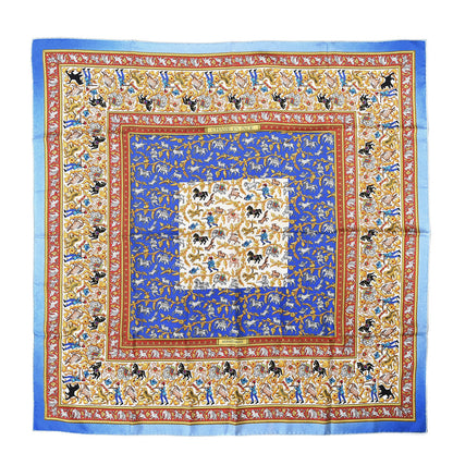 Hermes Silk Chasse En Inde Scarf 90 1 of 6