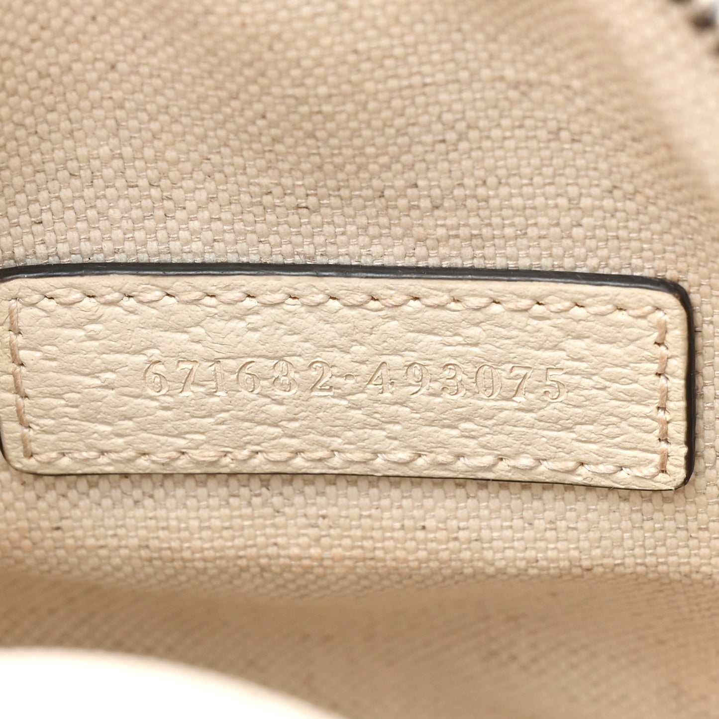 GG Supreme Monogram Web Mini Ophidia Double Zip Messenger Bag Beige Ebony Mystic White
