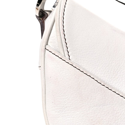Christian Dior Calfskin Saddle Bag White 18 of 27