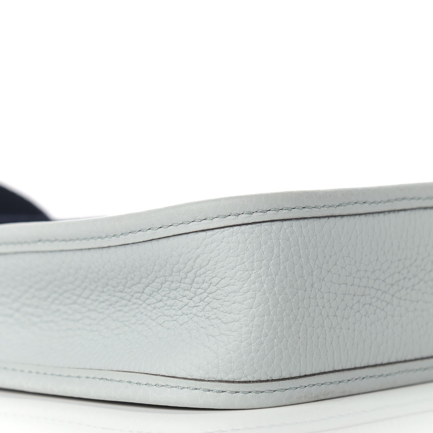 Hermes Taurillon Clemence Amazone Evelyne TPM Bleu Pale Indigo 8 of 9