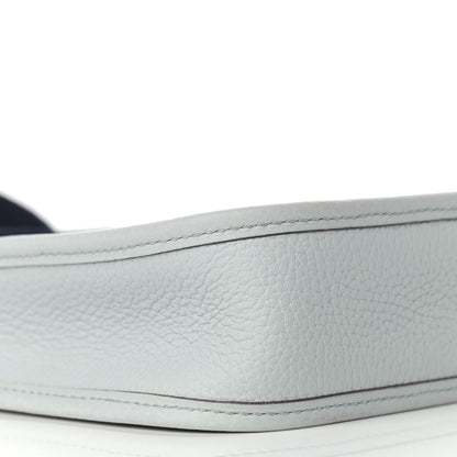 Hermes Taurillon Clemence Amazone Evelyne TPM Bleu Pale Indigo 8 of 9