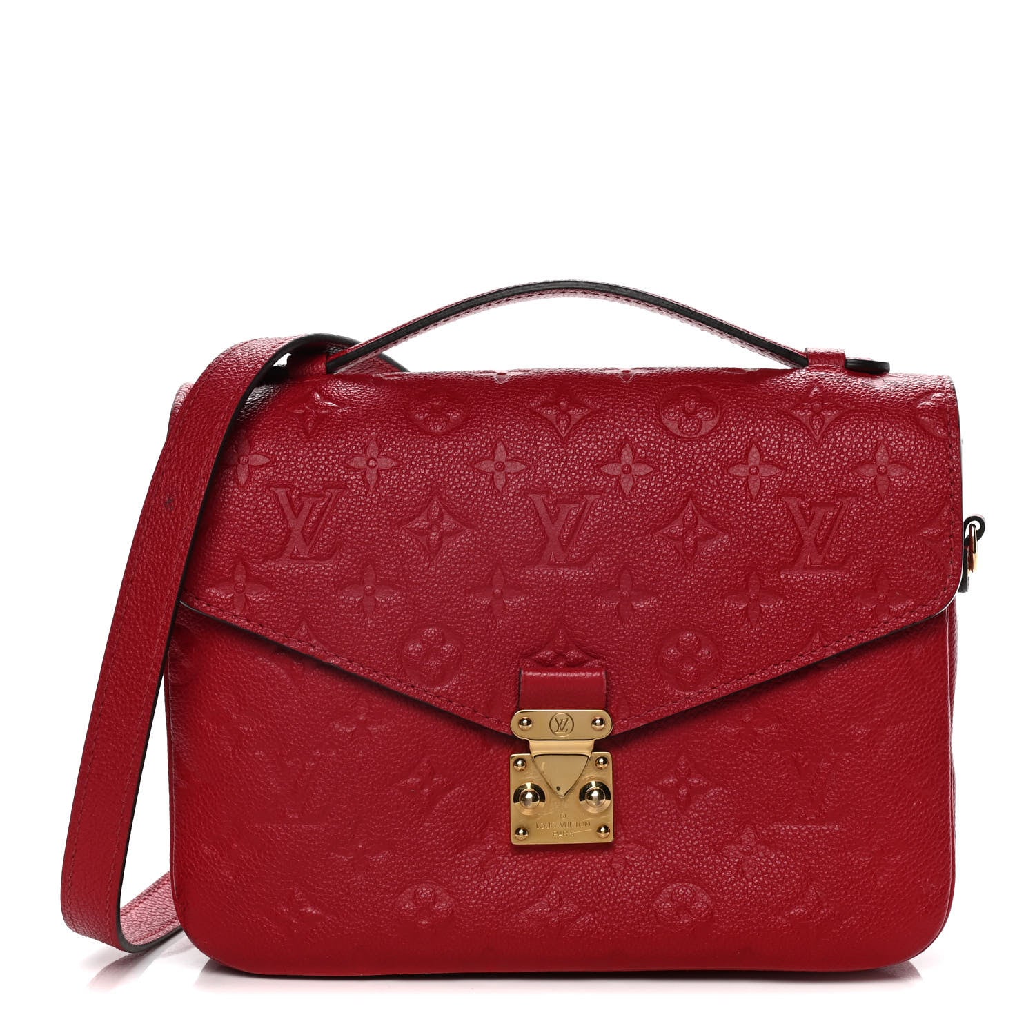 Louis Vuitton Empreinte Pochette Metis Scarlet 1 of 9