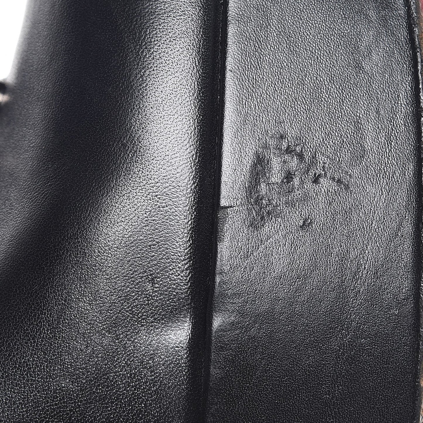 Calfskin Studded Miss Fast Plato 140 Platform Booties 39 Black