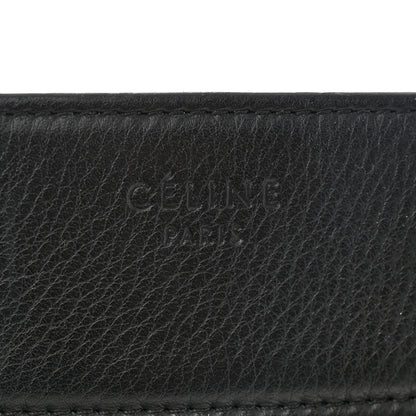 Celine Supple Calfskin Medium Phantom Luggage Black 6 of 14