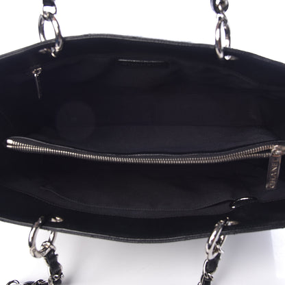 Chanel Caviar Quilted Grand Shopping Tote GST Black 5 of 11