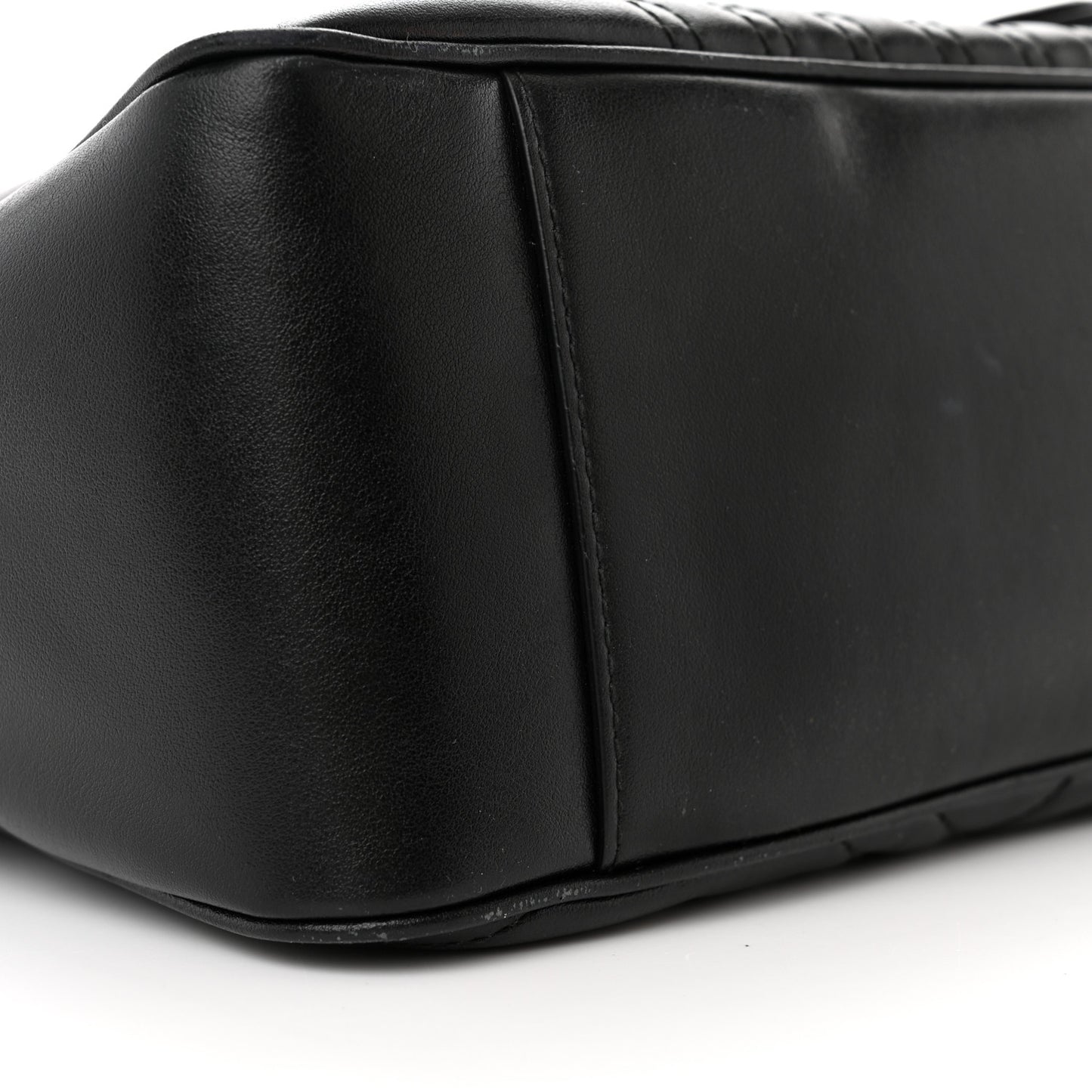 Calfskin Matelasse Large GG Marmont Shoulder Bag Black
