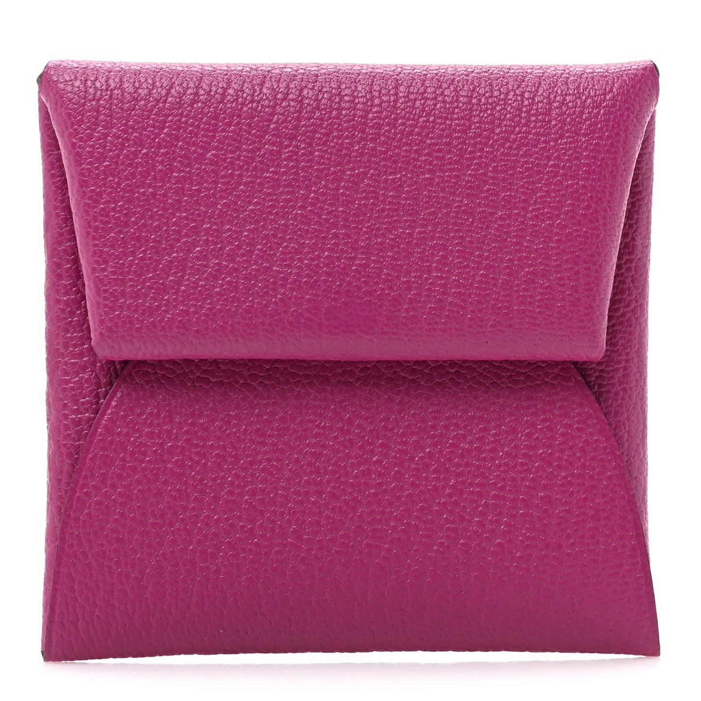 Chevre Mysore Bastia Coin Purse Rose Pourpre