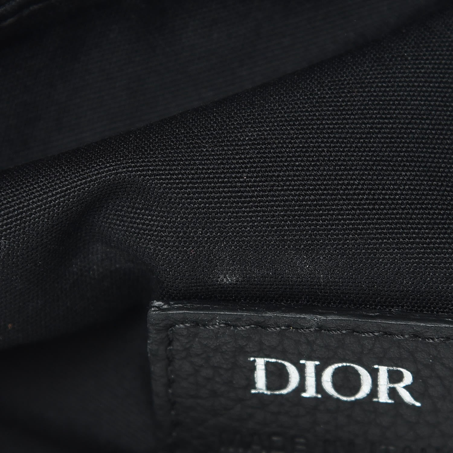 Christian Dior Oblique Mens Saddle Bag Blue 11 of 11