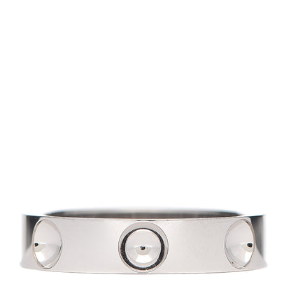 Louis Vuitton 18K White Gold Empreinte Ring 58 8.5 3 of 5