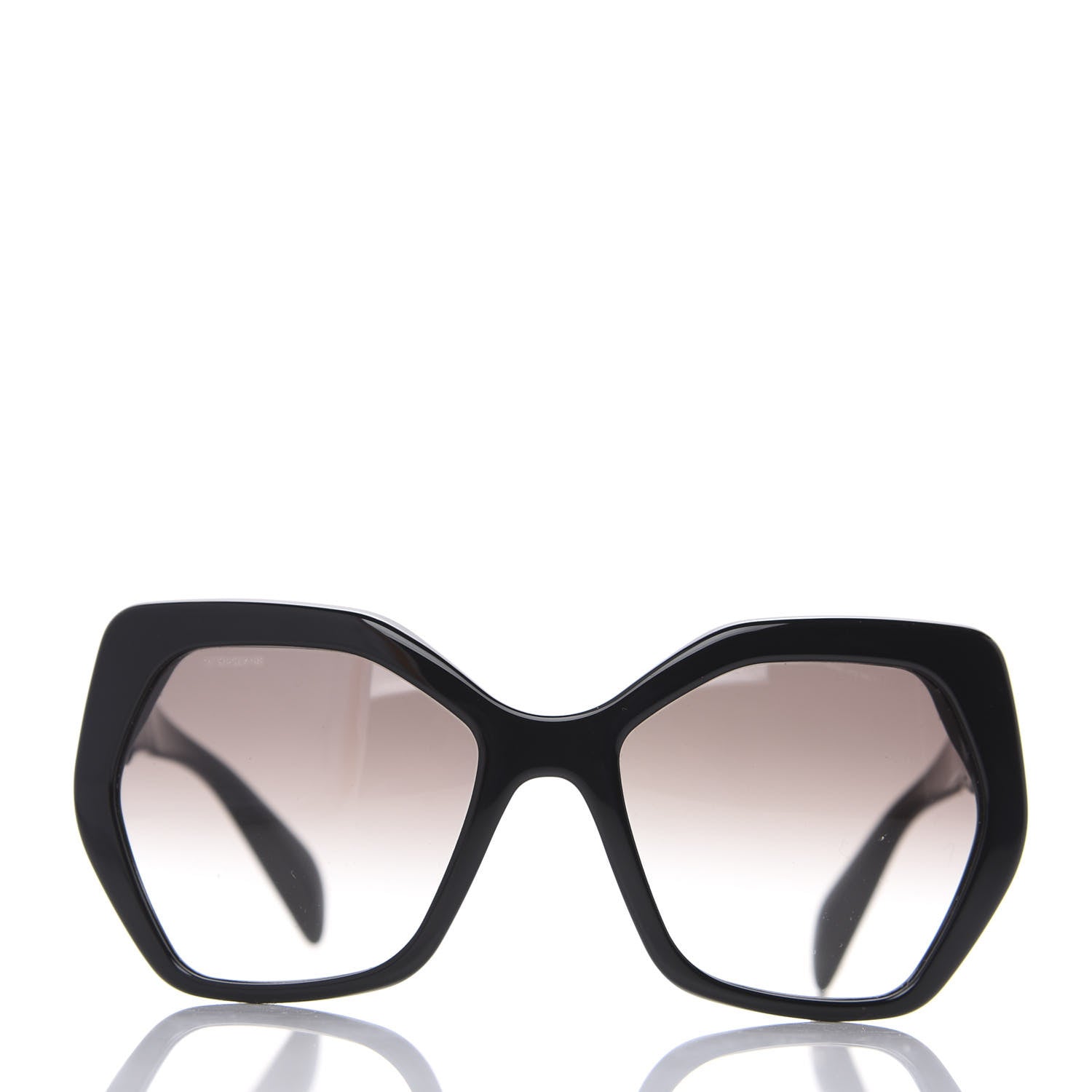 Prada Sunglasses SPR 16R Black 3 of 7