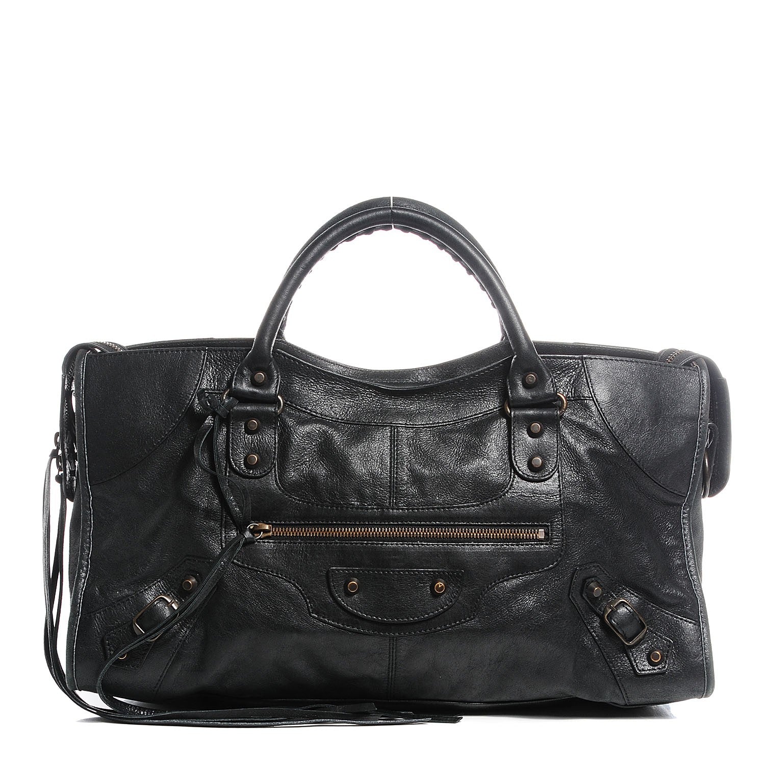 Balenciaga Agneau Classic Hardware Part Time Black 1 of 15