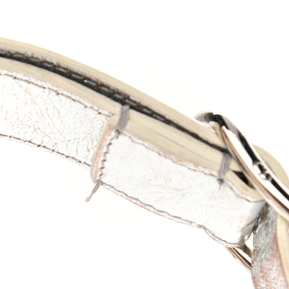 Christian Dior Metallic Calfskin Medium Diorever Flap Silver 14 of 16