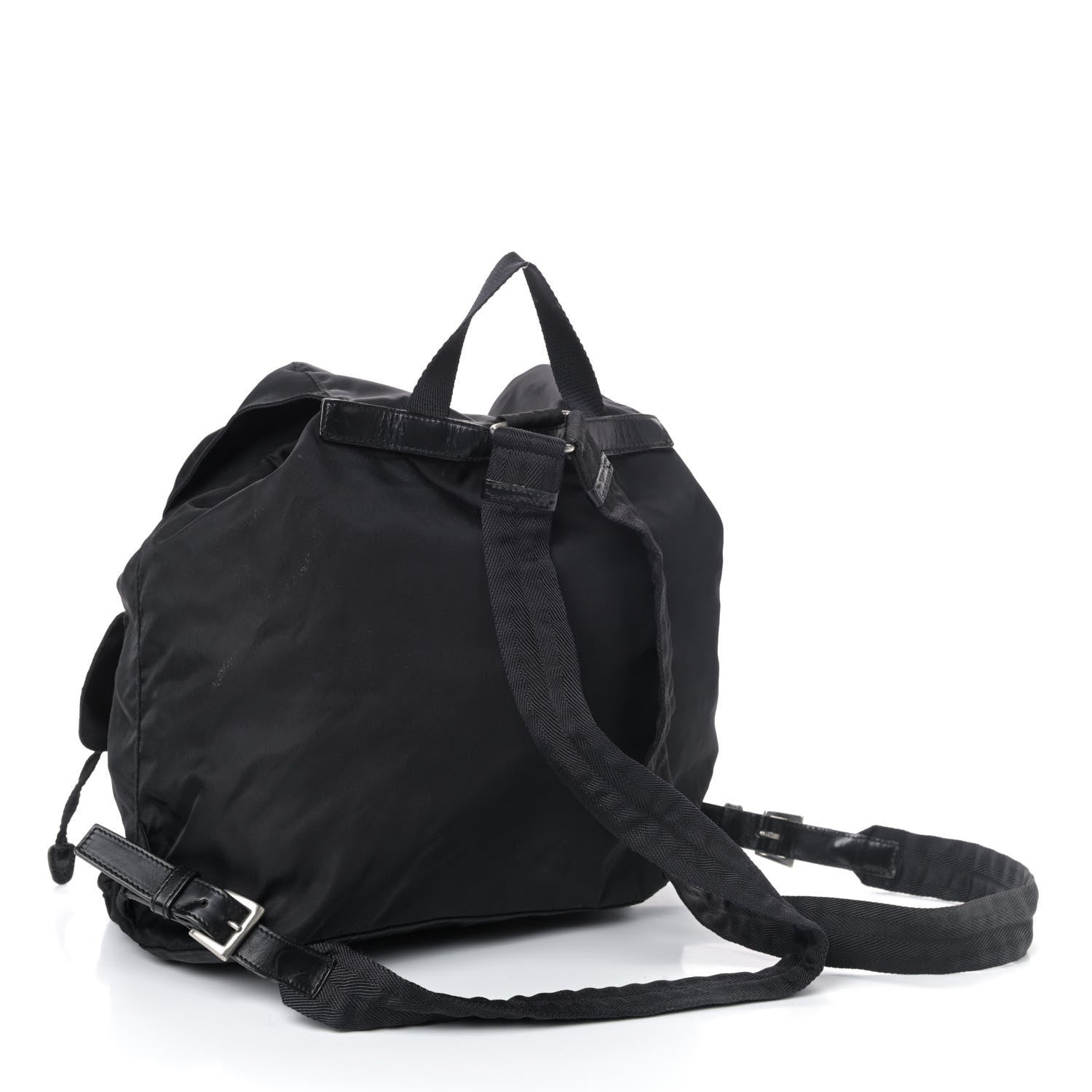 Prada Nylon Vela Medium Backpack Black 2 of 4