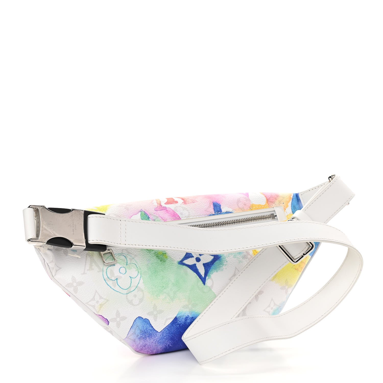 Louis Vuitton Monogram Watercolor Discovery Bumbag Multicolor 3 of 11