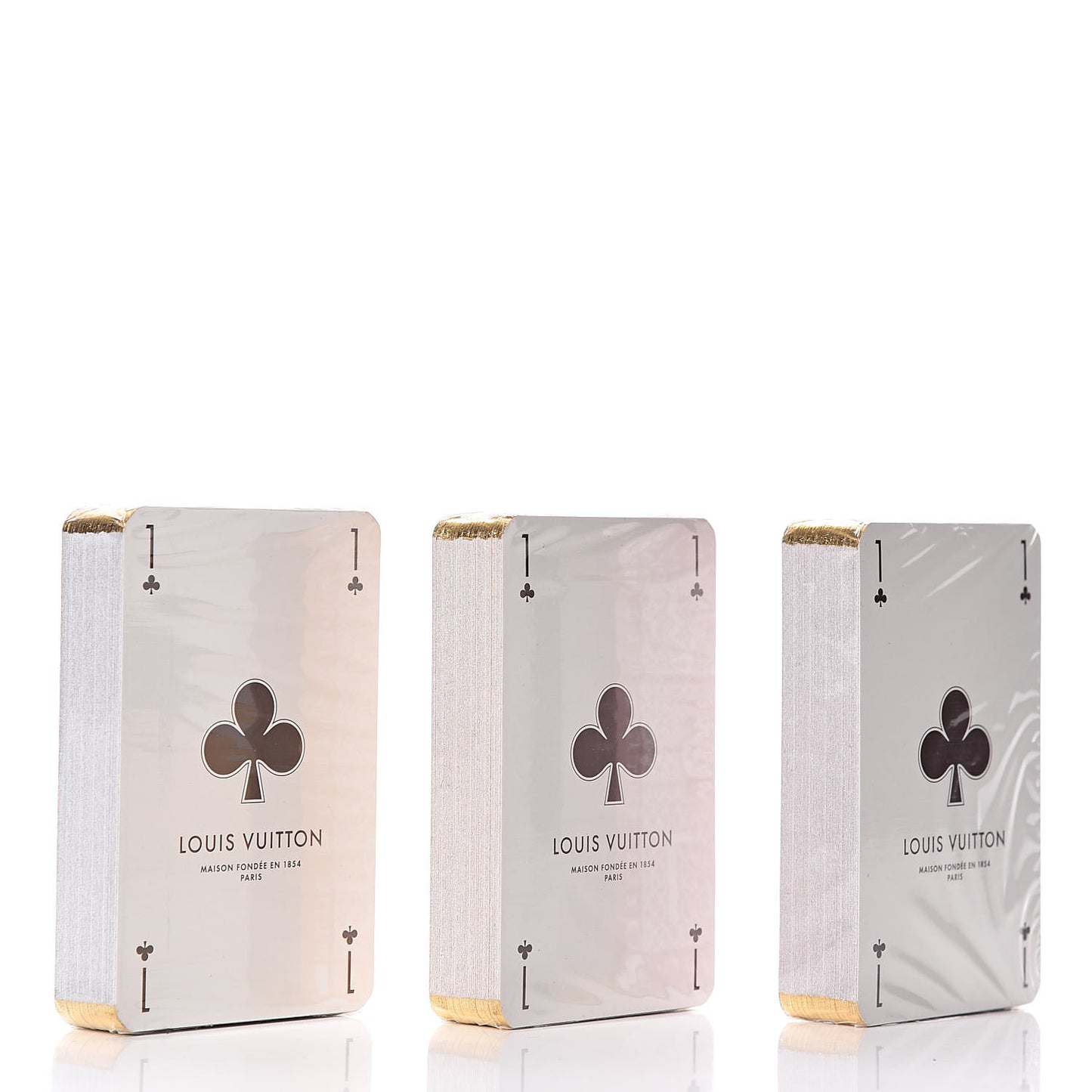 Monogram Fleur 3 Pack Playing Cards
